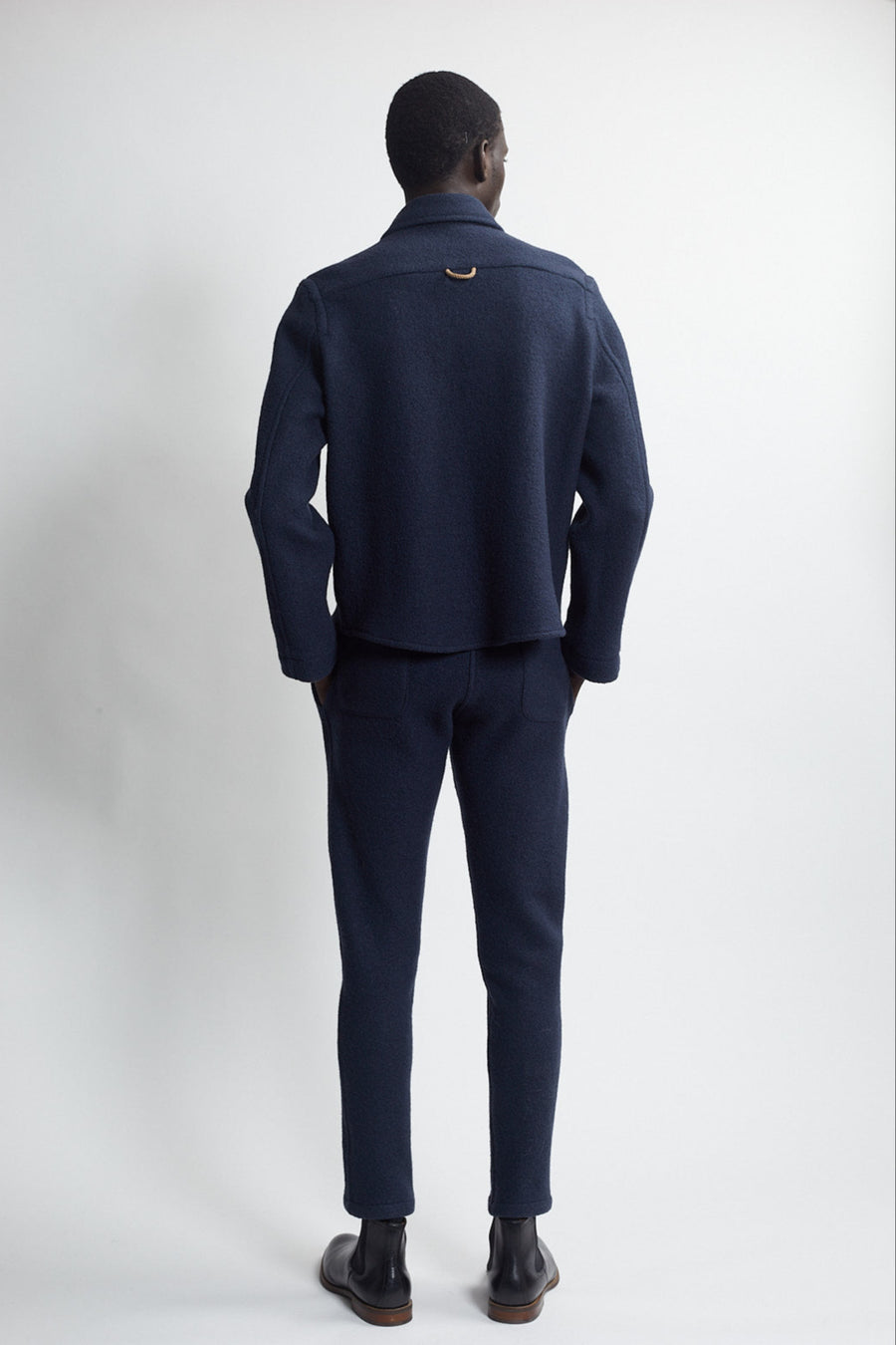 dock shirt jacket - navy