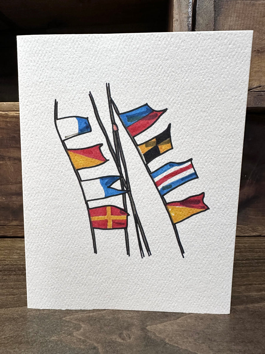 notecards: THE MARINA