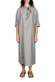 max caftan ash/salt stripe