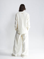 the-salting-classic shirt-ivory-linen