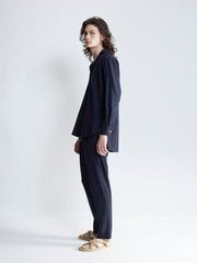 the-salting-classic-drawstring trouser-marine