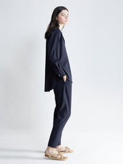 the-salting-classic-drawstring trouser-marine