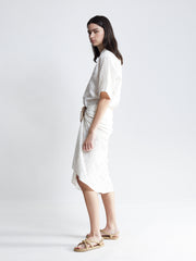 pareo - ivory jacquard
