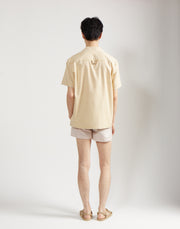 short short - pink cabana stripe