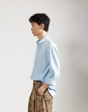 classic shirt - french blue cotton oxford