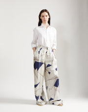 classic shirt - salt white irish linen