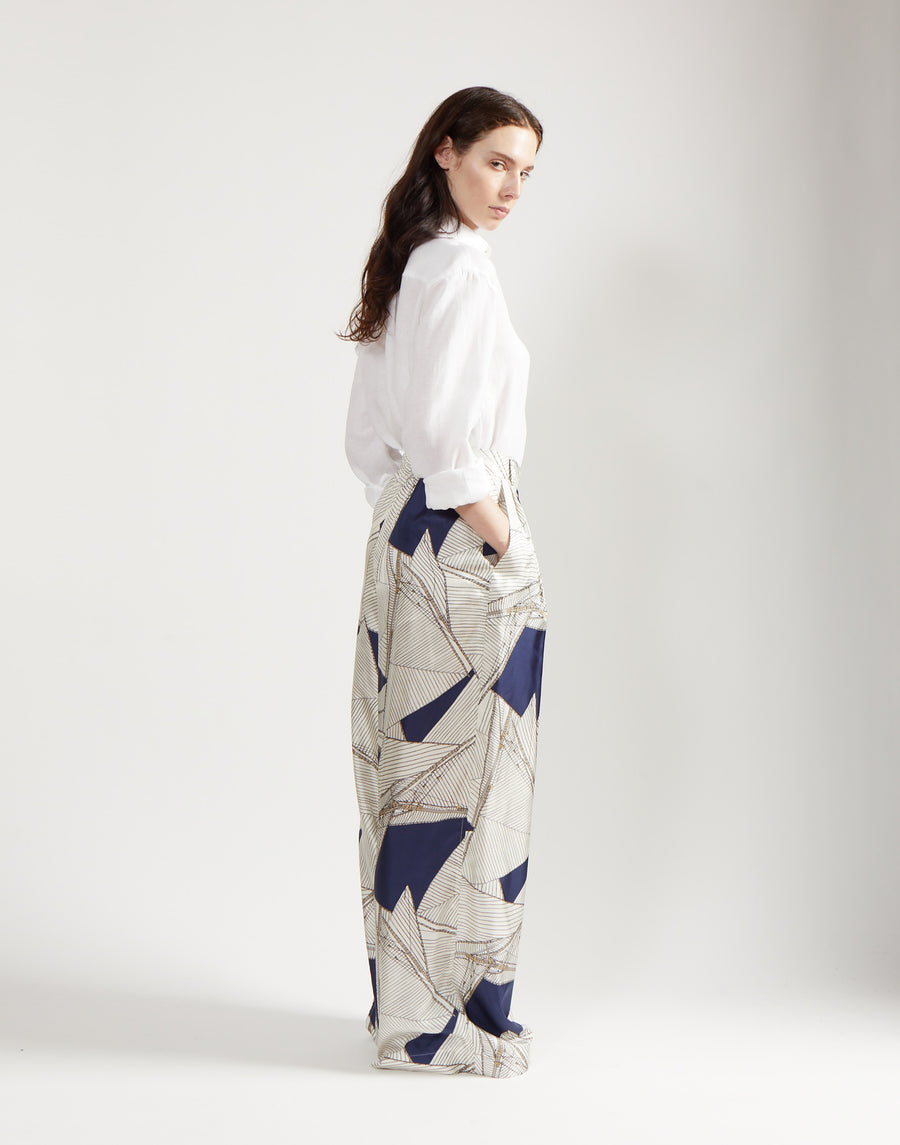 classic shirt - salt white irish linen