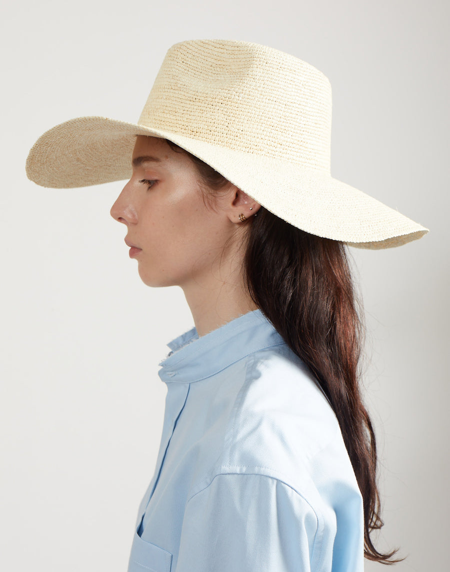 the gardener hat - straw