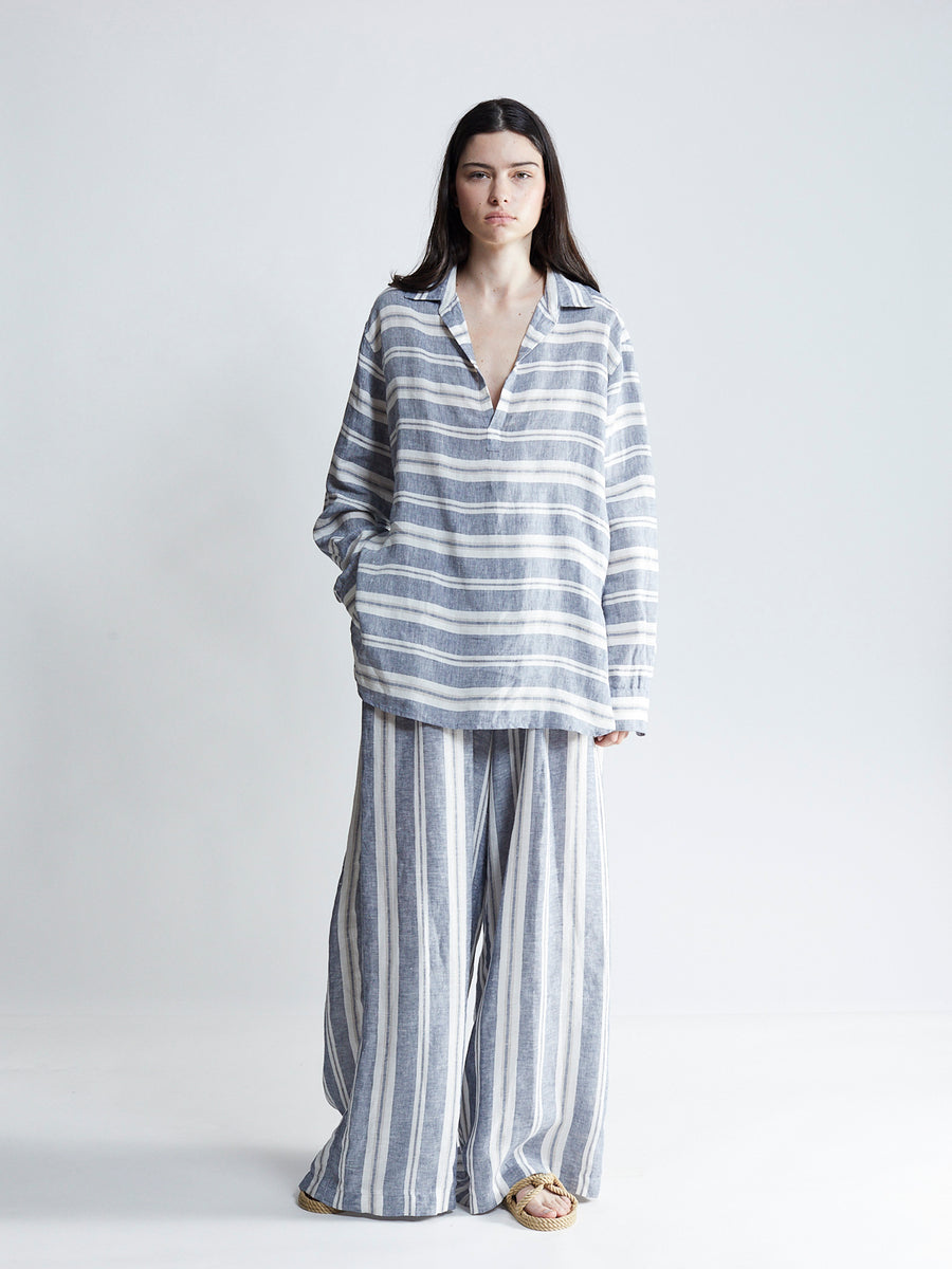 the-salting-ultra wide trouser-awning stripe
