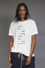 matthew shepard | erase hate t-shirt