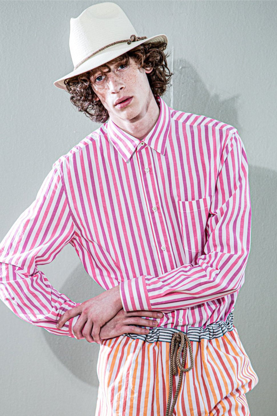 classic shirt azalea stripe